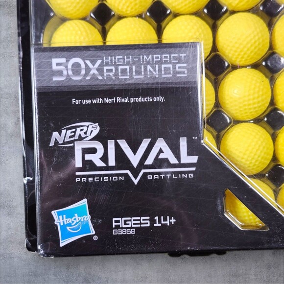 Nerf Rival 50x High Impact Rounds Refill Pack 2015 Sealed New Ammo Balls - Picture 3 of 5